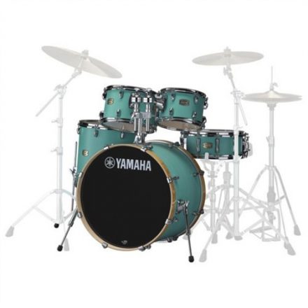 Yamaha SBP0F5 Stage Custom Birch shell szett, Matte Surf Green