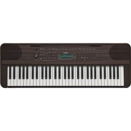 Yamaha PSR-E360DW kísérőautomatikás billentyűs hangszer, dió szín